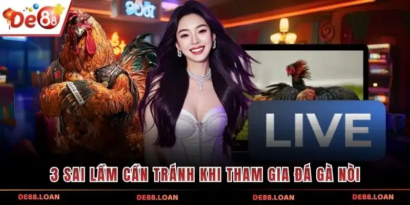 3 sai lầm cần tránh khi tham gia đá gà nòi