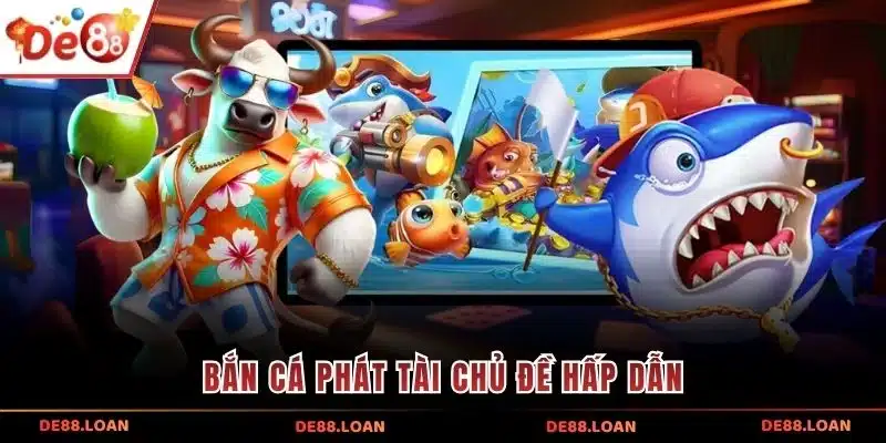 Bắn cá phát tài chủ đề hấp dẫn
