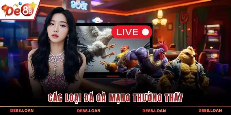 Các loại đá gà mạng thường thấy