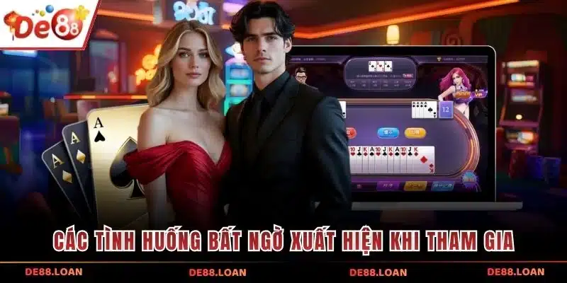 Các tình huống bất ngờ xuất hiện khi tham gia