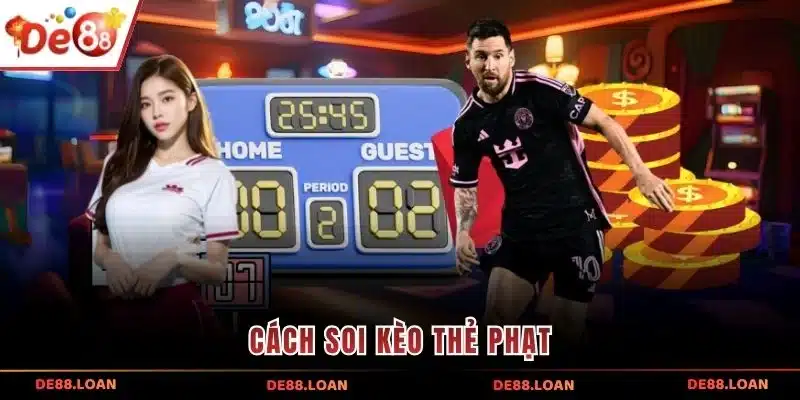 Cách soi kèo thẻ phạt