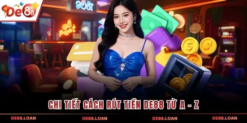 Chi tiết cách rút tiền DE88 từ A - Z