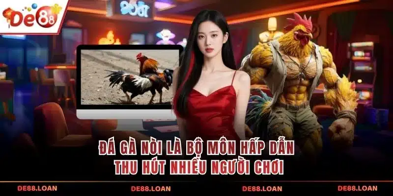 Đá gà nòi là bộ môn hấp dẫn, thu hút nhiều người chơi
