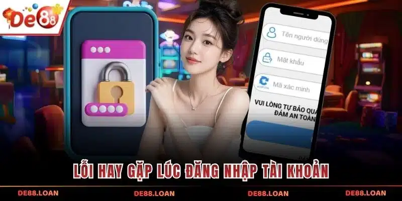 Lỗi hay gặp lúc đăng nhập tài khoản