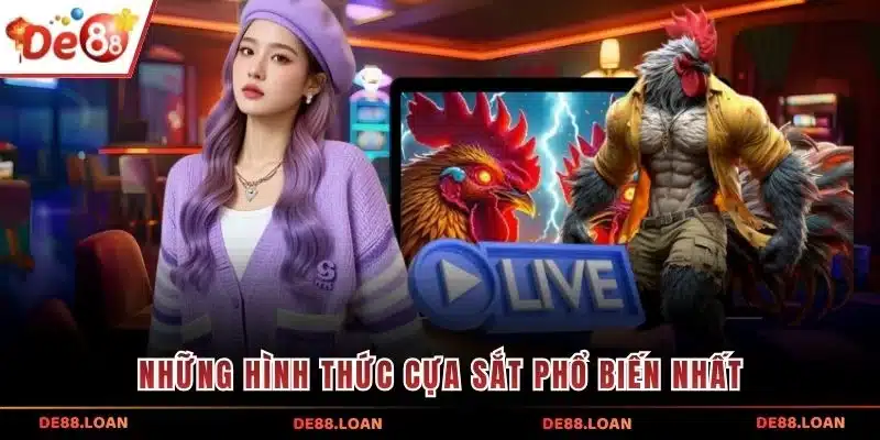 Những hình thức cựa sắt phổ biến nhất