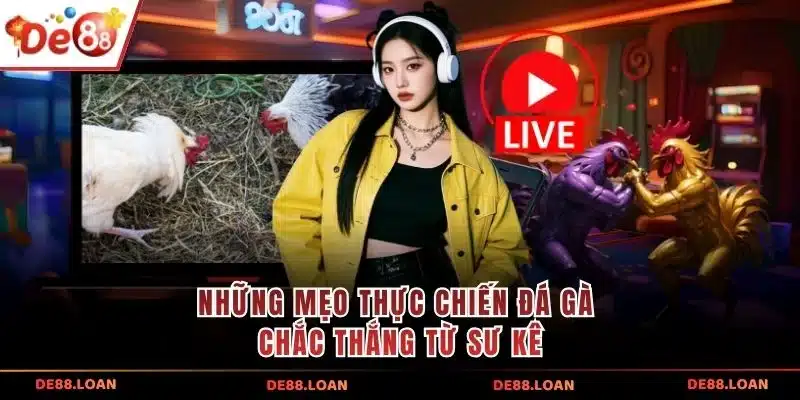 Những mẹo thực chiến đá gà chắc thắng từ sư kê
