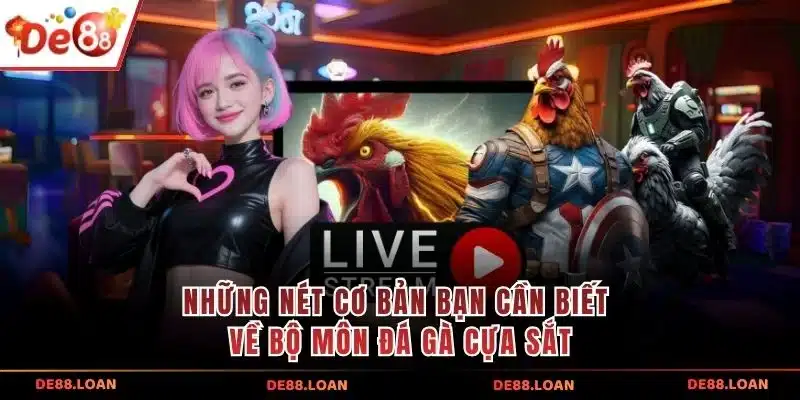 Những nét cơ bản bạn cần biết về bộ môn đá gà cựa sắt