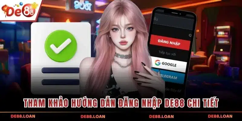 Tham khảo hướng dẫn đăng nhập DE88 chi tiết