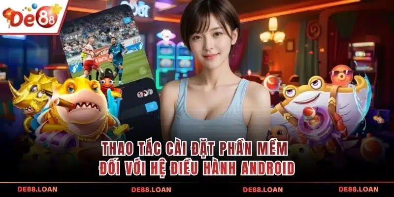 Thao tác cài đặt phần mềm đối với hệ điều hành Android